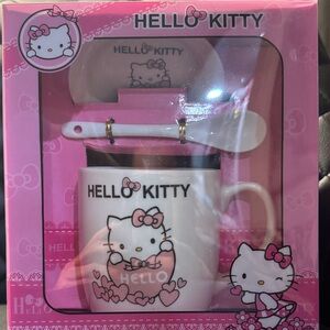 Hello Kitty Mug and Spoon Set